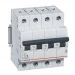 Legrand Automatsikring C 10A 3P+N, 4 modul, 6kA - RX3