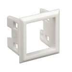 hvid rj45 for montageramme lexcom