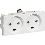 hvid modul 0 2 jord m stikkontakt fuga lk