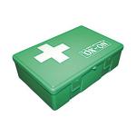 Se OX-ON Førstehjælp Forbindskasse. First Aid Box hos Elvvs.dk