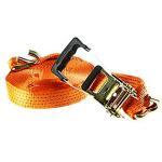 kg 2500 lastekapacitet - j-krog skralde m orange 9m x 50mm - kg 5000 lastestrop