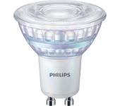 Se Philips Master LEDspot Value 6,2w/930 (575 lumen) GU10 36 °, dæmpbar (6,2w=80W) hos Elvvs.dk