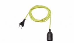 lime e27 tekstilkabel 3m danlamp