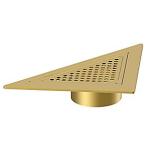 l st rustfrit guld fliser beton til trekantet overdel trio cher bl