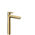 gold-optic polished tud 183mm bundventil med hndvaskarmatur 240 e talis hansgrohe