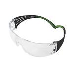 19g letvgtsbrille grn sort 400 securefit 3m klar sikkerhedsbrille