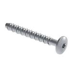 stk 100 a pakke beton revnet ej revnet til torx30 panhoved elgalvaniseret 17mm 6x60mm betonskrue w-lx-px walraven