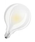 dmpbar e27 37w 822 8w 4 420lm tynd ultra filament spiral guld globe95 led 1906 vintage osram