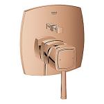 sunset warm brus kar til 158mm etgrebsbatteri grandera grohe