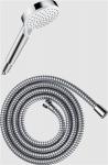 krom - bruseslange mtr 75 1 med ndbruser h vario crometta hansgrohe