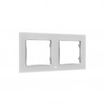 white - 2 frame wall shelly