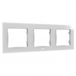 white - 3 frame wall shelly