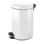 hvid plast i inderspand l st belagt organisk 3l pedalspand