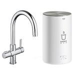 forkromet tud 224mm vand koldt kogende til 3ltr armatur ii red grohe