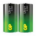 2-pak batteri lr14 c alkaline plus ultra gp
