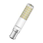 75w halolux b15d lumen 1055 hvid varm - 827 8w klar slim t halolux led osram