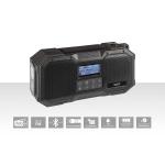 ndradio - sort hndsvingradio radio udendrs bluetooth fm dab robust 1 or dabman imperial