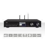 sort bluetooth internet fm dab cd-afspiller og forstrker med hifi-system all-in-one cd i560 dabman