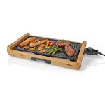 varmeindstillinger 4 belgning non-stick personer 6 personer antal cm 23 x 43 w x l bageplade grill bord teppanyaki