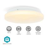 ios android f energiklasse ip44 k 6500 - 2700 lm 1820 mm 260 diameter runde hvid klig til varm rgb wi-fi lys lofts smartlife