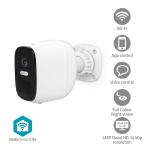 hvid nattesyn bevgelsessensor med dc v 5 inkluderet ikke microsd mulighed storage cloud mned 10 batteritid maks ip66 tilt pan 2560x1440 1440p hd quad 4mp spotlight wi-fi udendrskamera smartlife