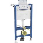 pex-tilslt 12cm indbygningscisterne omega med 98cm toilet g v til element duofix geberit