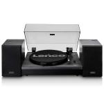 sort jttalere h eksterne to og bluetooth med pladespiller lenco