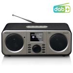 sort bluetooth med fm-radio dab stereo