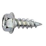 stk 250 a pakke - elforzinket flange med 6-kant 2x13mm 4 ventilationskrue nkt