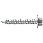 stk 100 a pakke flange hoved sekskant elforzinket fdf-ht mm 40 x 6 byggeskrue fischer