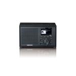 sort bluetooth med fm-radio dab mono lenco