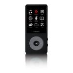 sort hukommelse intern gb 8 og bluetooth med mp4-afspiller mp3