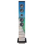 sd-afspiller og usb fm-radio pll bluetooth med speakertower ices