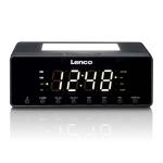 natlys med clockradio lenco