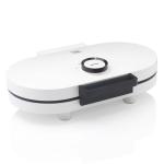 hvid hjerteformet dobbelt vaffeljern trebs