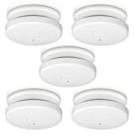 hvid 5-pak tys-tys-knap med galarm r alecto