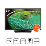 12v bluetooth tv led hd smart tommer 24