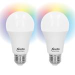 2-pak wi-fi med led-farvelampe smart alecto