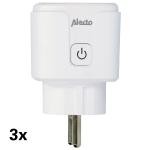 hvid 3-pak 3680w 16a wi-fi-stik smart