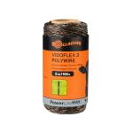 100m terra powerline 3 vidoflex gallagher