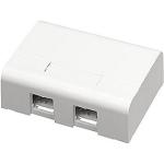 hvid konnektor actassi lexcom stk 2 for modul 1 softline montageboks