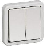 lysegr modul 1 ip44 afbryder krone 74 opus